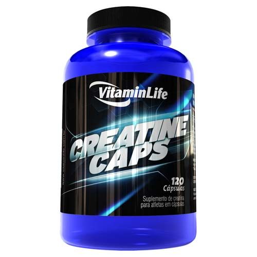 Creatina Caps - Vitaminlife 120cáps.